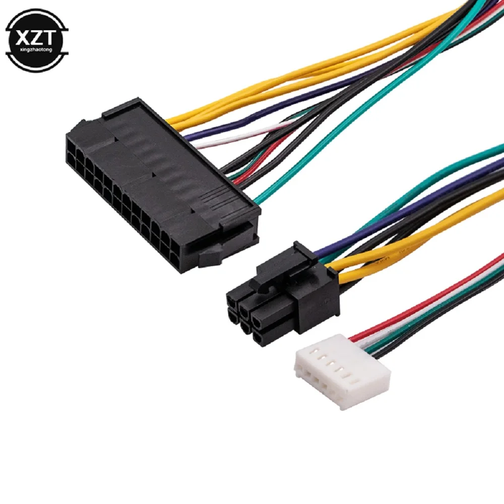ATX 24pin to Motherboard 2-port 6pin adapter Power supply 18AWG cable for HP Z220 Z230 SFF Mainboard server Workstation NEWEST thumbnail 5