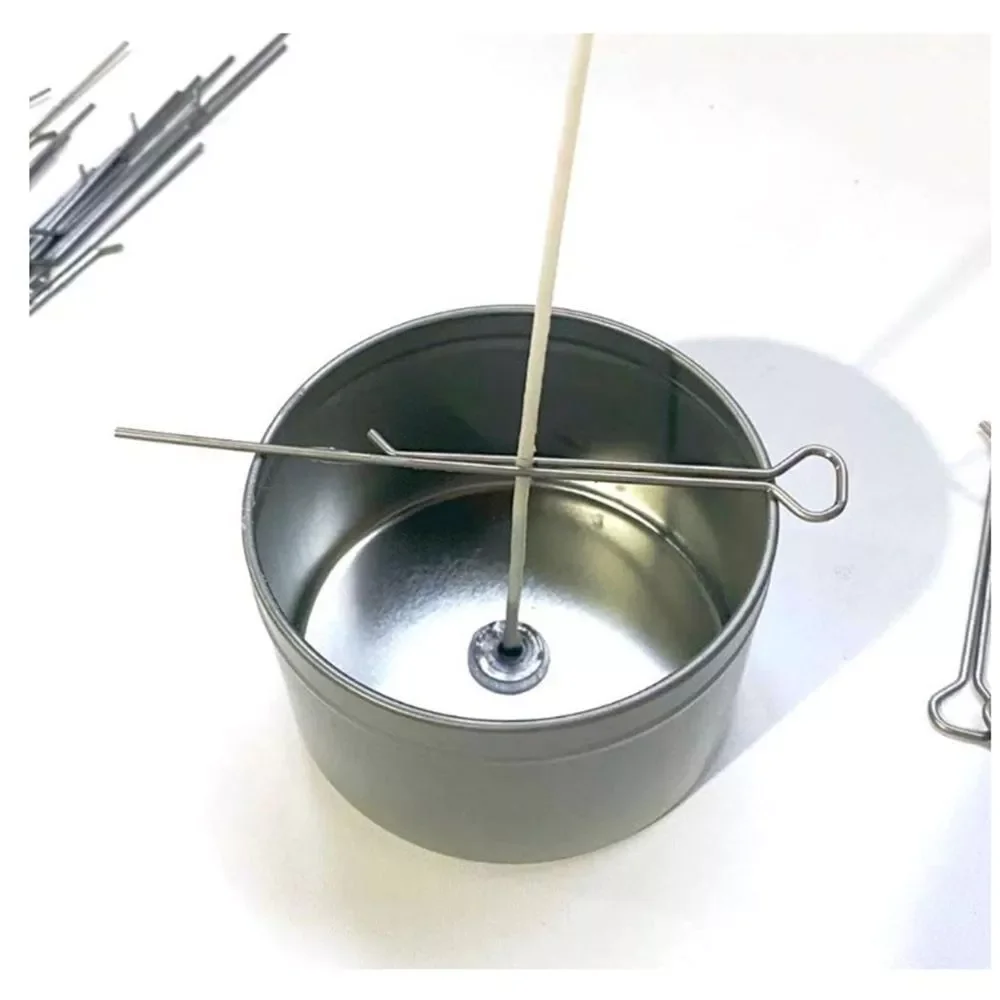 10Pcs Candle Wick Centering Devices 11cm Stainless Steel Candle Wick Holders,DIY Craft Tools Supplier thumbnail 3
