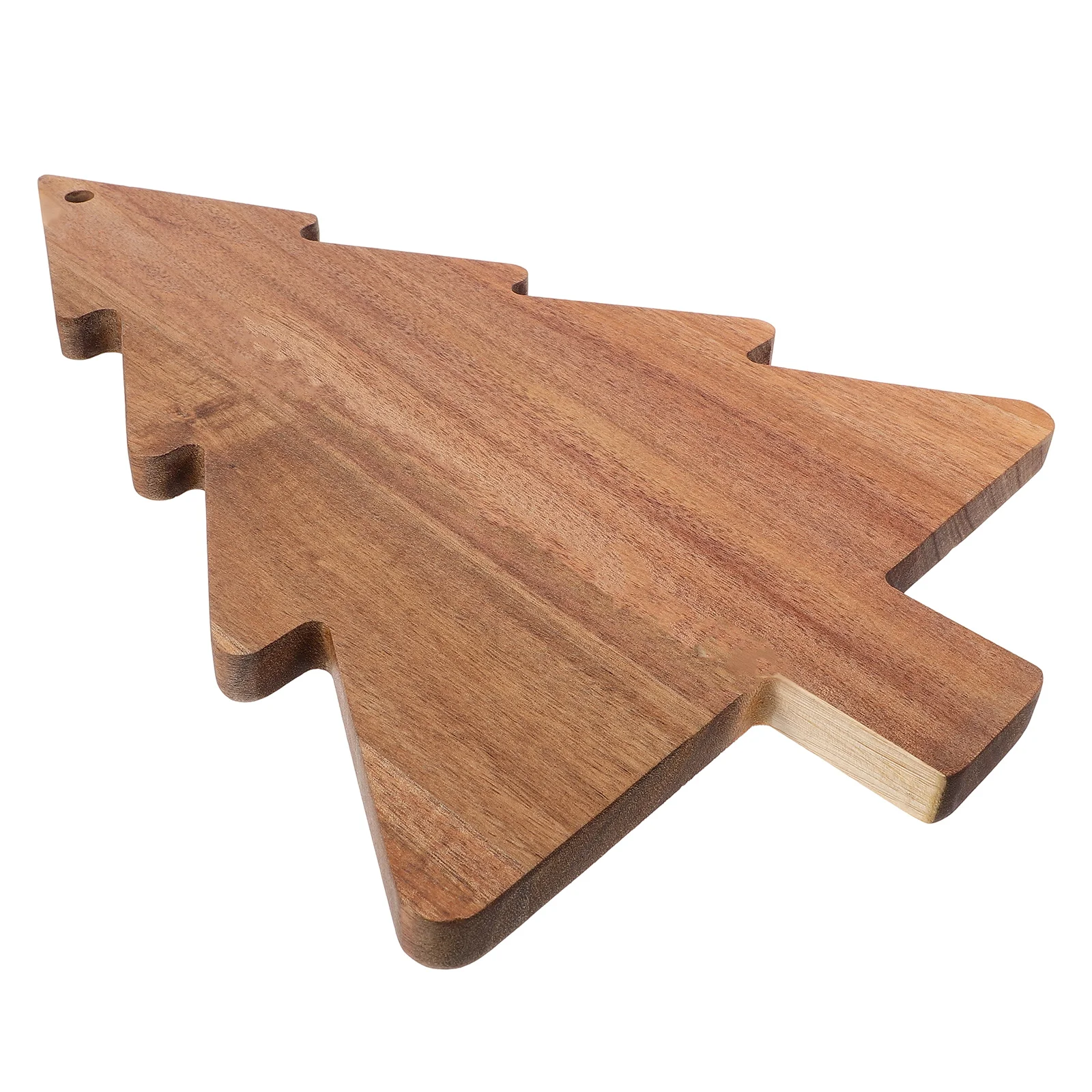 Christmas Tree Cutting Board Charcuterie Board Wooden Plate Butter Board Dessert Plate Shaped Board Kitchen Accessories Dining thumbnail 2