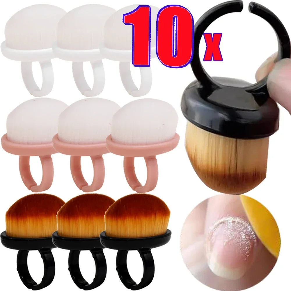 Professional Nail Dust Brush Nails Art Brush Remove Gel Polish Powder Cleaning Tool Beauty Makeup Brushes Manicure Accessories thumbnail 2