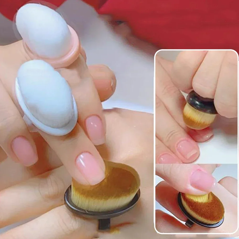 Professional Nail Dust Brush Nails Art Brush Remove Gel Polish Powder Cleaning Tool Beauty Makeup Brushes Manicure Accessories thumbnail 3