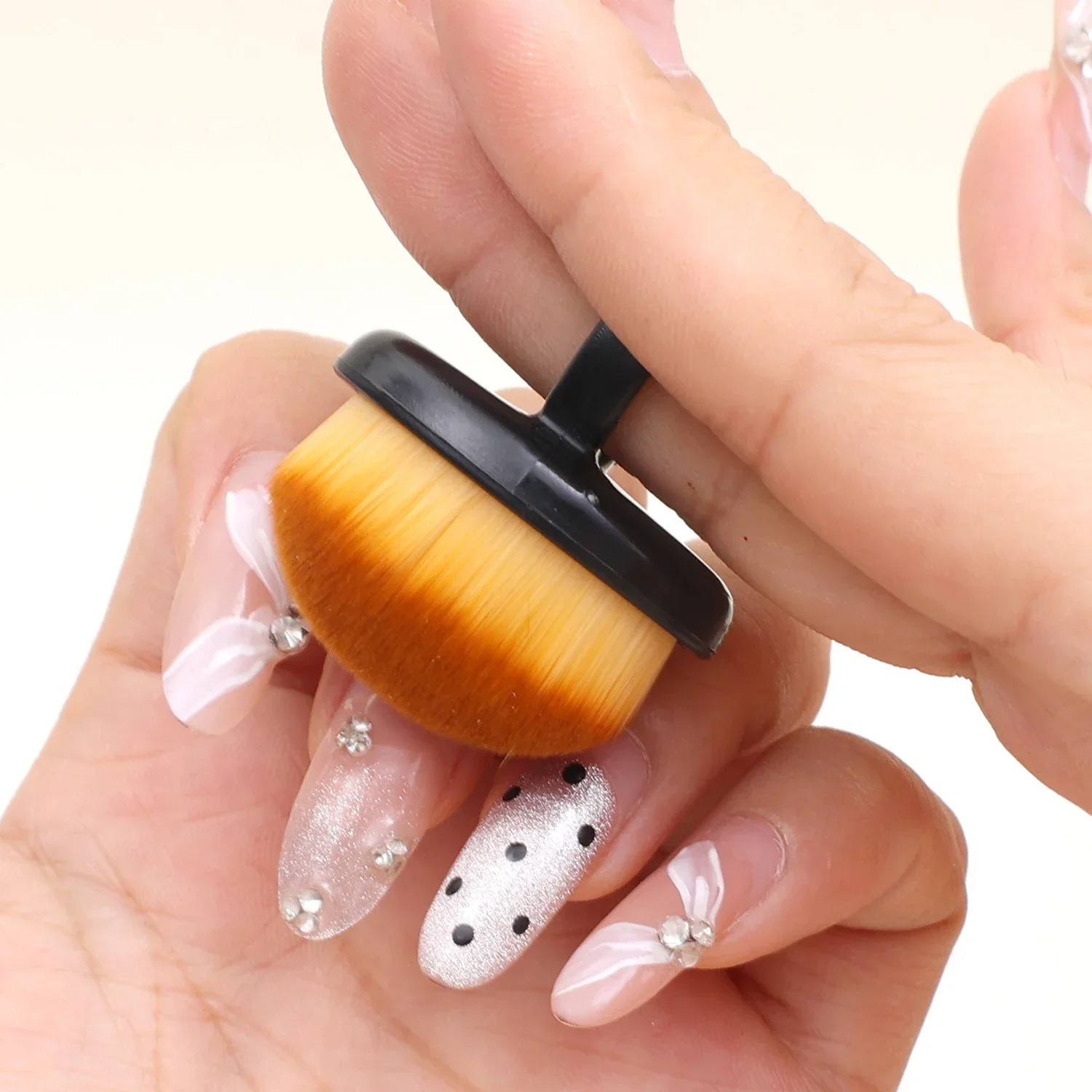 Professional Nail Dust Brush Nails Art Brush Remove Gel Polish Powder Cleaning Tool Beauty Makeup Brushes Manicure Accessories thumbnail 5
