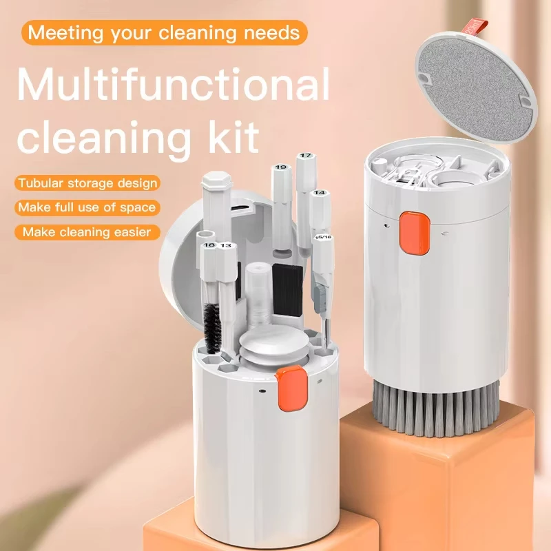 20 in 1 Digital Cleaning Kit Phone Camera Laptop keyboard Cleaning brush key Screen cleaner Dust Collector Christmas gift thumbnail 3