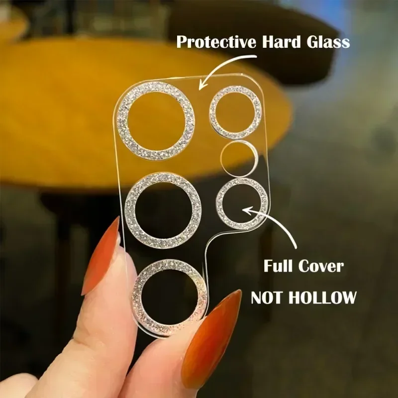 Camera Lens Protection For Samsung Galaxy S25 S24 S23 S22 Ultra S25Plus Lens Ring Glass Protective Film Full Cover Bling Diamond thumbnail 2