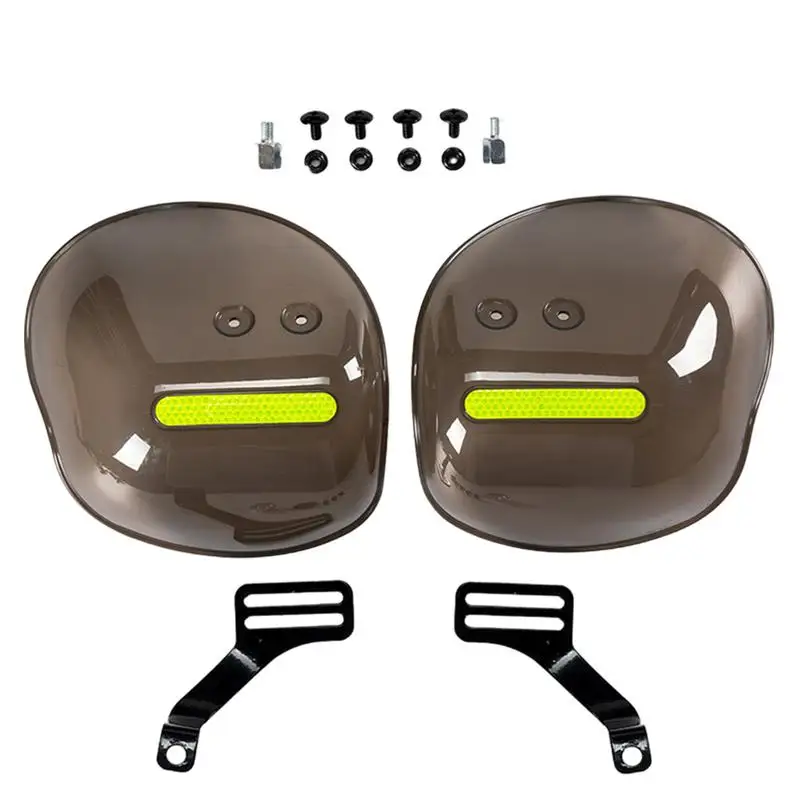 Universal Motorcycle Hand Guard Cold Wind Deflector Shield Hand Protector Shield Falling Protection Waterproof Windproof Covers thumbnail 2