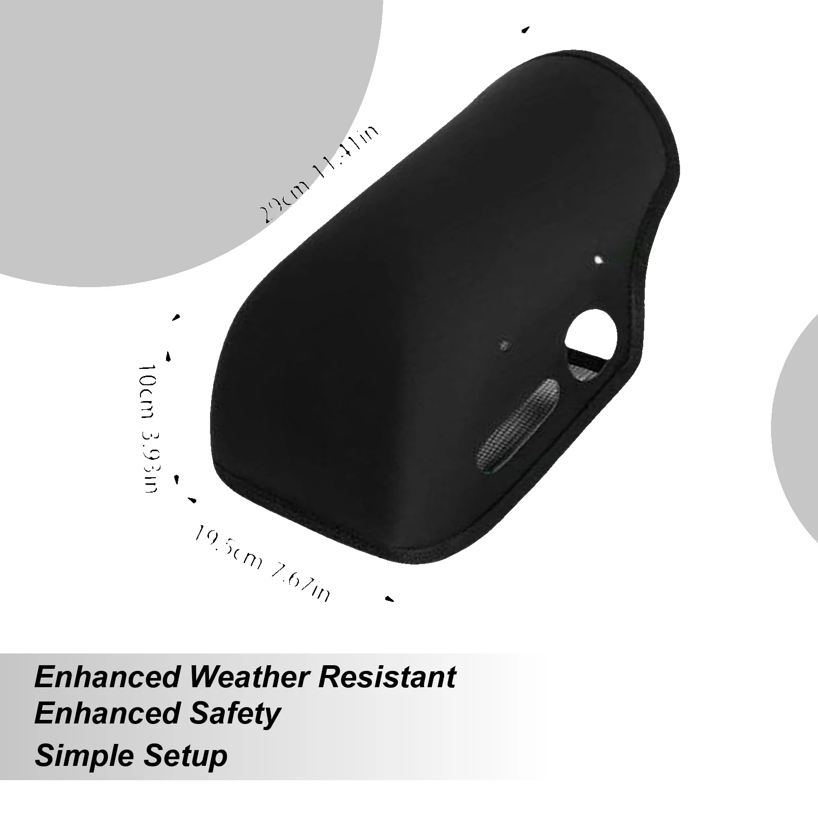 Universal Motorcycle Hand Guard Cold Wind Deflector Shield Hand Protector Shield Falling Protection Waterproof Windproof Covers thumbnail 5