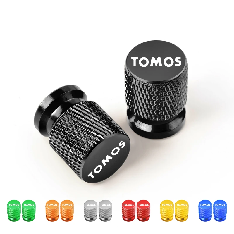2PCS Motorcycle Wheel Tire Valve Caps Air Stem Tyre Plug Accessories For Tomos Nitro Arrow Sprint LX Streetmate R A35 Racing TT