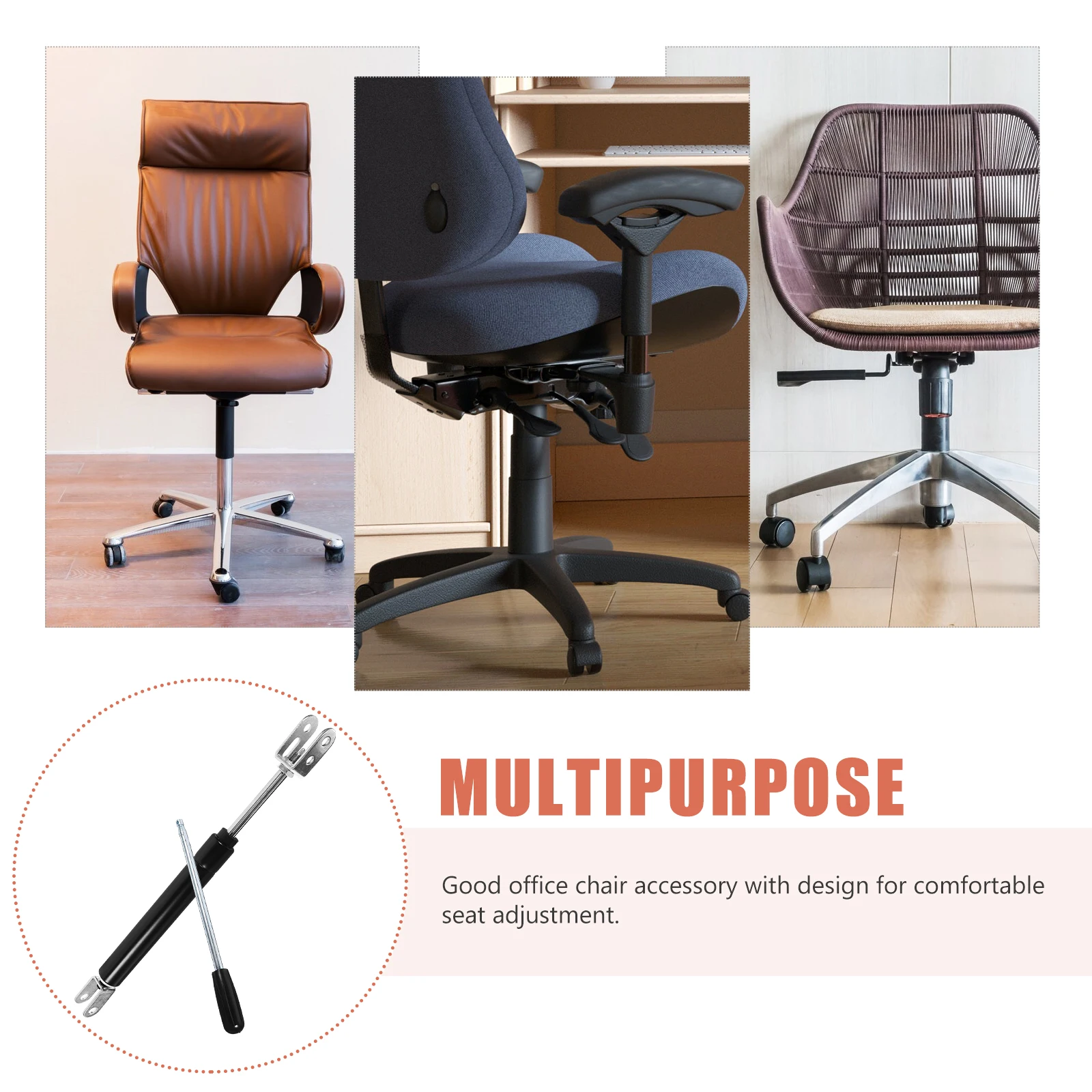 Sturdy Salon Chair Accessory Salon Chair Fitting Salon Universal Hydraulic Chair Pump Chair Connector Rod for Replacement New thumbnail 5