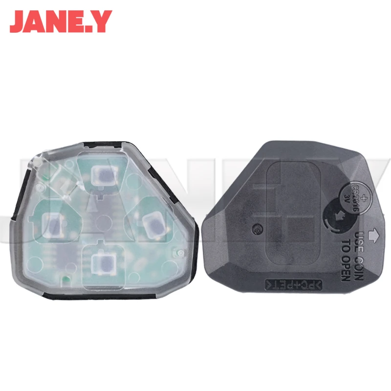 B41TA Car Remote Key for Toyota Fortuner Hilux Innova Yaris Corolla 4D 67 G Chip 433Mhz 2/3/4 Buttons 89070-52E61 Keyless Go thumbnail 4