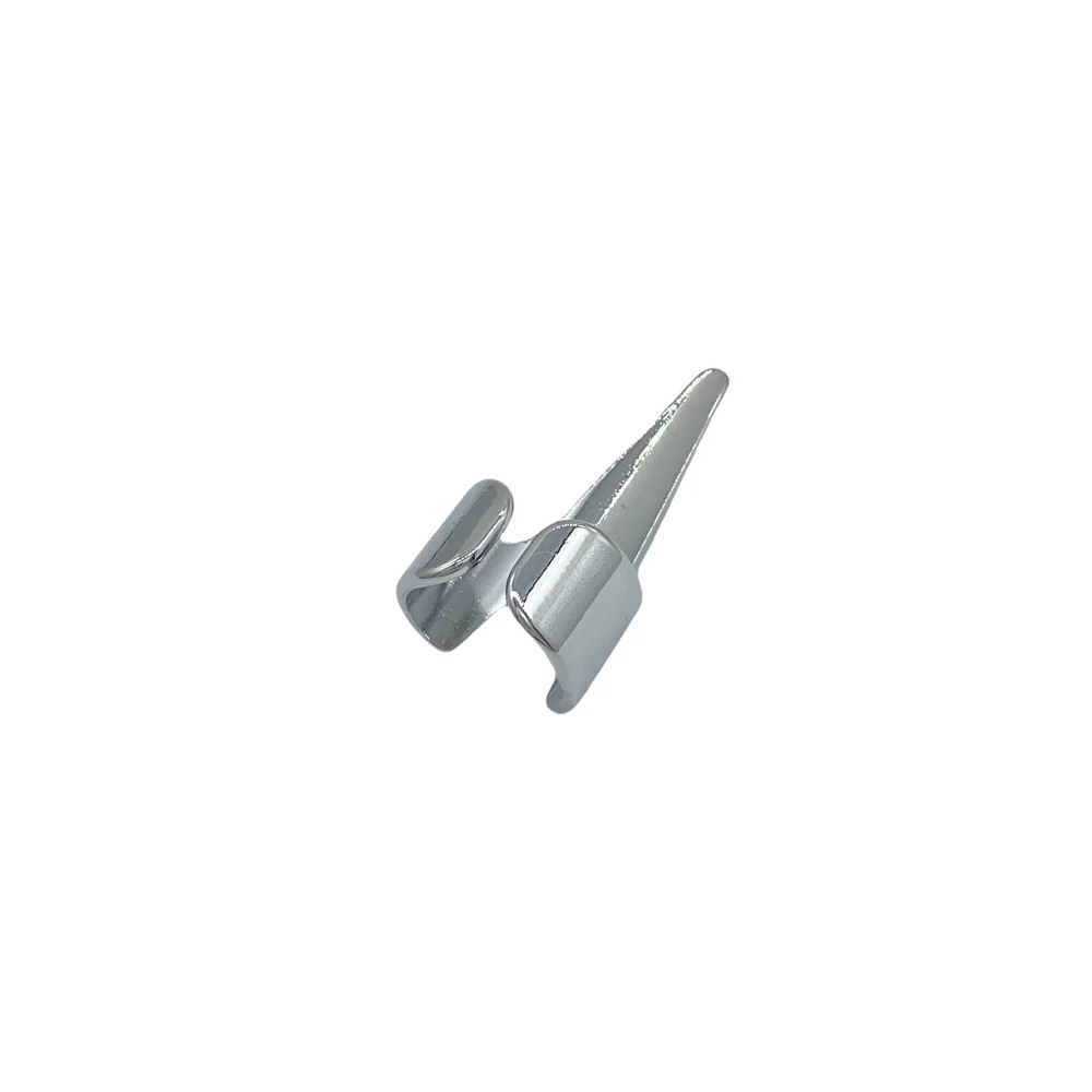 3cm metal Pro Hair Parting & Hair extension Sectioning Rings Steel Finger Braiding Hair Pick Tools for Durable Dreadlocks Wig thumbnail 3