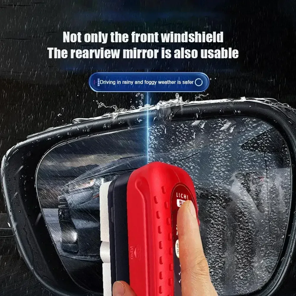 1-5PCS Automotive Car Oil Film Cleaning Brush Hydrophobic Windshield Oil Film Remover for Car Window Removes Dirt Wiping thumbnail 2
