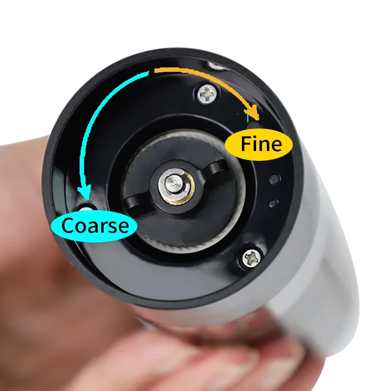 New Rechargeable Electric Salt and Pepper Grinder Adjustable Coarseness Large Capacity Auto Spices Grinders Kitchen Cooking Tool thumbnail 6