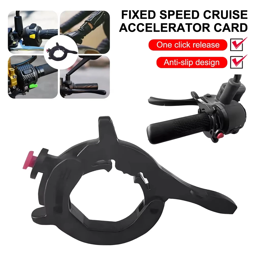 1PC Cruise Control For Motorcycle Throttle Motorcycle Throttle Cruise Control Motorcycle Cruise Throttle Clip Moto Accessories thumbnail 2