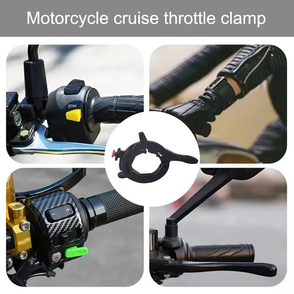 1PC Cruise Control For Motorcycle Throttle Motorcycle Throttle Cruise Control Motorcycle Cruise Throttle Clip Moto Accessories thumbnail 5
