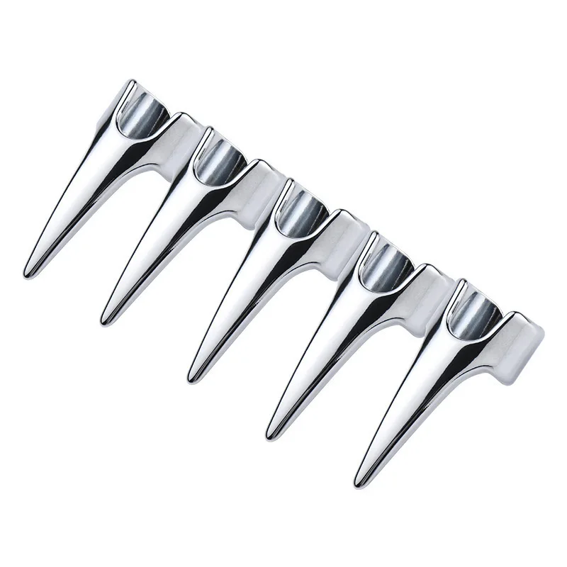 3 model Pro Hair Parting & Hair extension Sectioning Rings Steel Finger Braiding Hair Pick Tools for Durable Dreadlocks Wig thumbnail 3