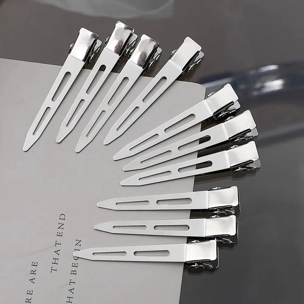 10pcs Simple Versatile Alloy Hair Clips Headwear Hair Accessories Hair Root Fluffy Hairpins Seamless Bangs Clips thumbnail 4