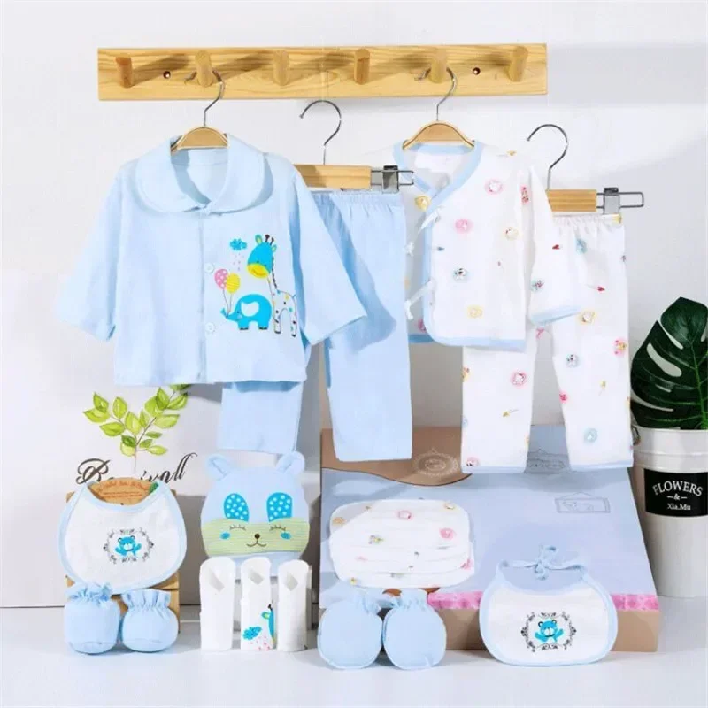 18 Piece/lot Newborn Baby Girl Clothes Set 100% Cotton Infant Baby Girl Set Soft Autumn Boys Clothing Baby Gift Without Box thumbnail 4