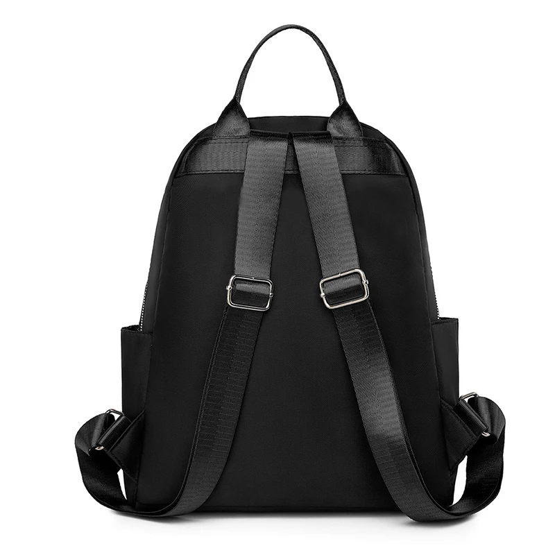 Diamond check embroidered thread riveted backpack women's fashion travel bag casual all-match women's backpack thumbnail 6