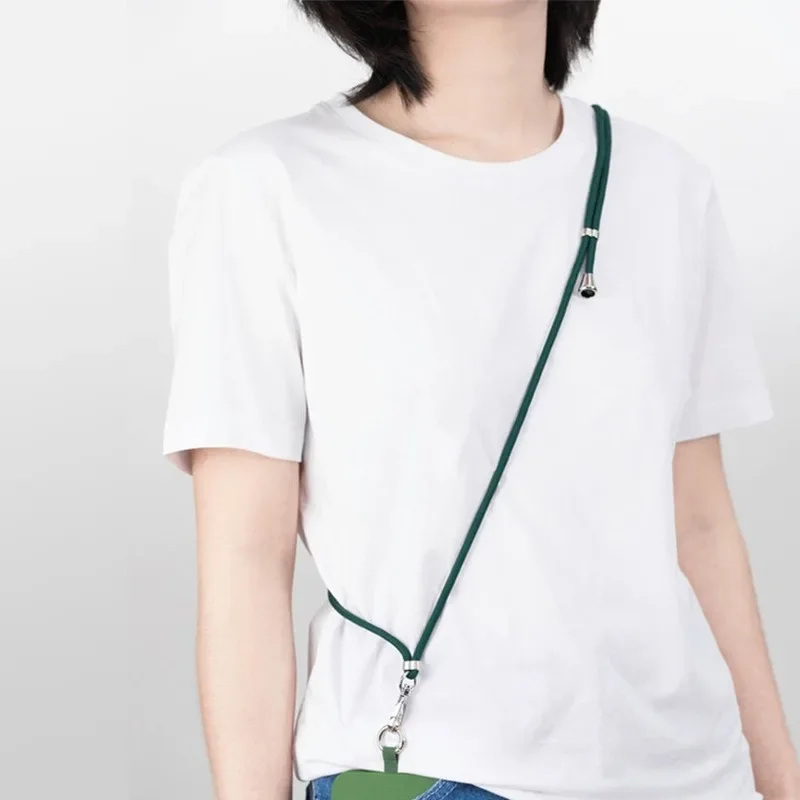 Crossbody Lanyard Necklace Strap Universal Mobile Phone Adjustment Long Hanging Rope with Clip Anti-Lost Lanyard thumbnail 6