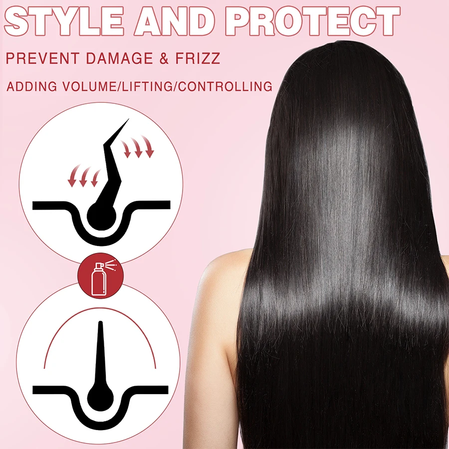 Thermal Protection Spray for Hair Heat Protector Serum Protect Hair From UV Damaged Moisturizing Hair-care Conditioner for Women thumbnail 3