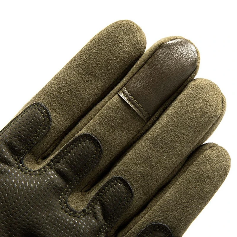 Moto Men's Motorcycle Gloves Touch Screen Motorbike Motocross Riding Gloves Protective Gear Full Finger Guantes Moto Black thumbnail 2