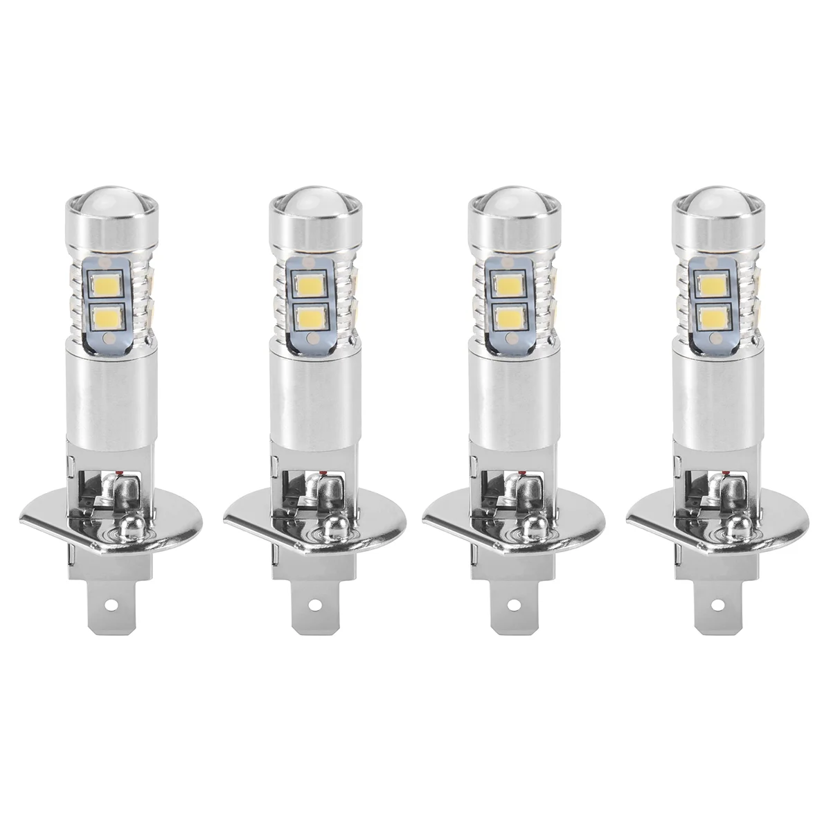 4PCS H1 LED Headlight Fog Driving Light Bulbs 6000K Super White 200W thumbnail 3