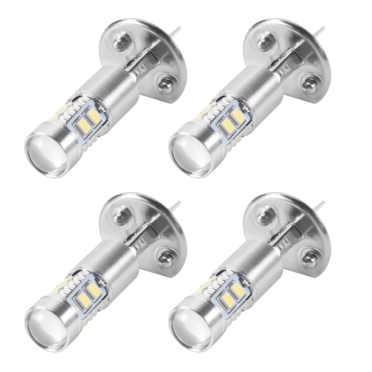 4PCS H1 LED Headlight Fog Driving Light Bulbs 6000K Super White 200W thumbnail 2