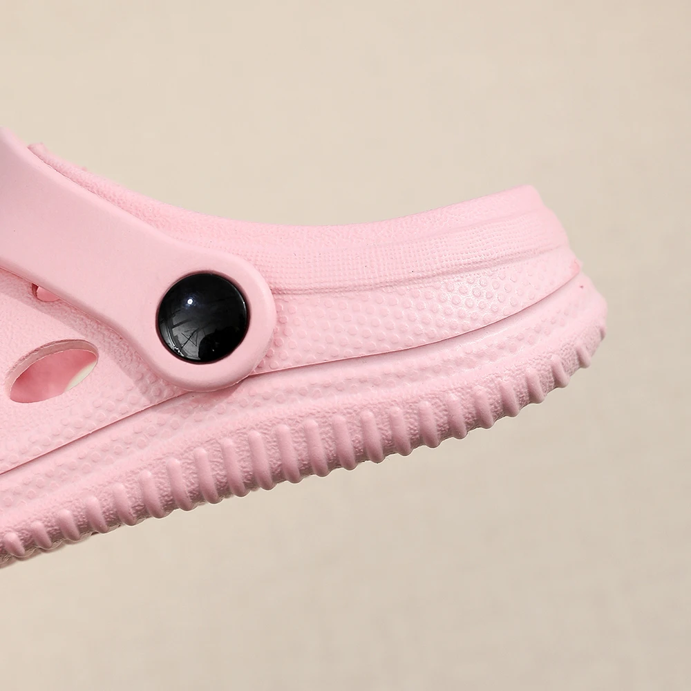 Kids Sandals Hole Children's Shoes Slippers Soft Anti-Skid Simple DIY Design Hole Baby Shoes Sandy Beach For Boys Girls thumbnail 6