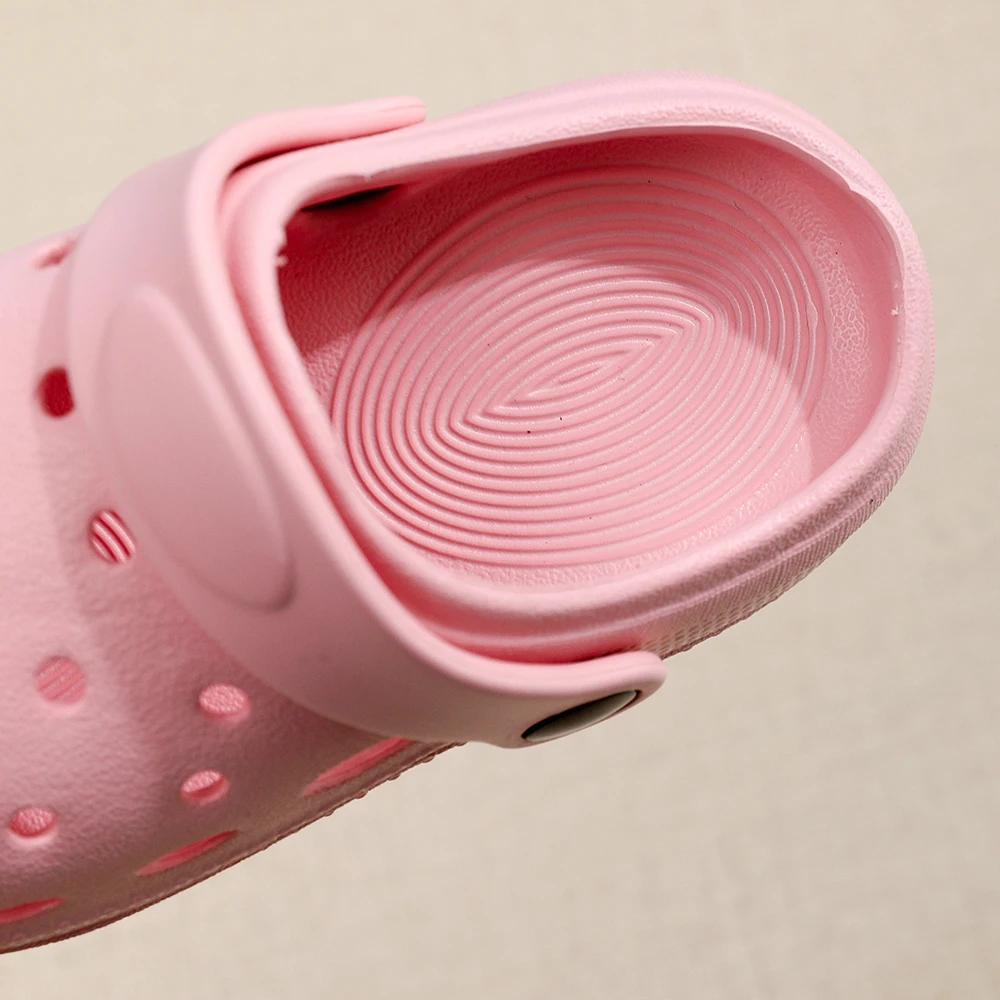 Kids Sandals Hole Children's Shoes Slippers Soft Anti-Skid Simple DIY Design Hole Baby Shoes Sandy Beach For Boys Girls thumbnail 5