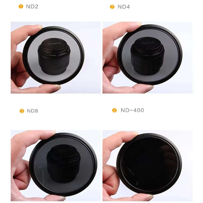 Lightdow ND2-400 Fader Variable Adjustable ND Filter 49 52 55mm 58mm 62mm 67mm 72mm 77mm 82mm for Cannon Nikon Sony Camera Lens thumbnail 3