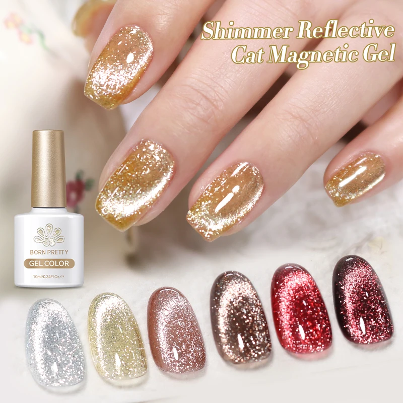 BORN PRETTY 117 Colors Cat Magnetic Gel Nail Polish 10ml Full Coverage Varnish Semi Permanent Super Gorgeous Nails Manicure thumbnail 3