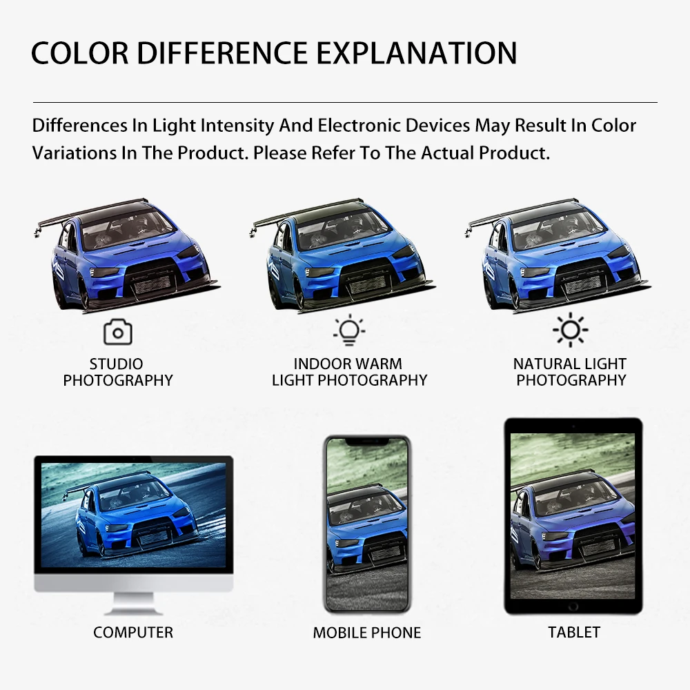 3D Carbon Fiber Black Vinyl Wrap Car Motorcycle Adhesive Vinyl Body Wrapping Film PVC Styling Auto Decal Car Accessories thumbnail 6