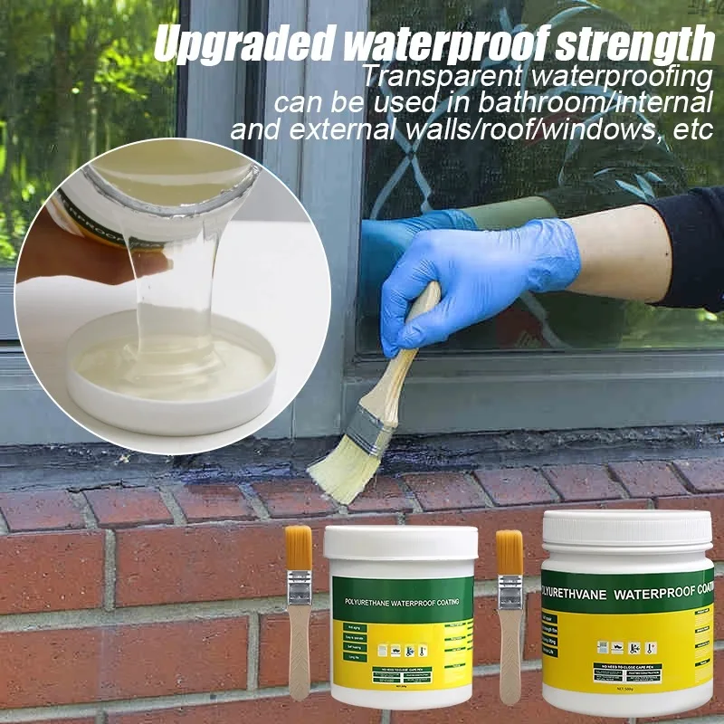 Waterproof Coating Sealant Agent Invisible Strong Insulating Sealant Transparent Sealing Glue Clear Sealant Repair Tool 30-1000g thumbnail 5