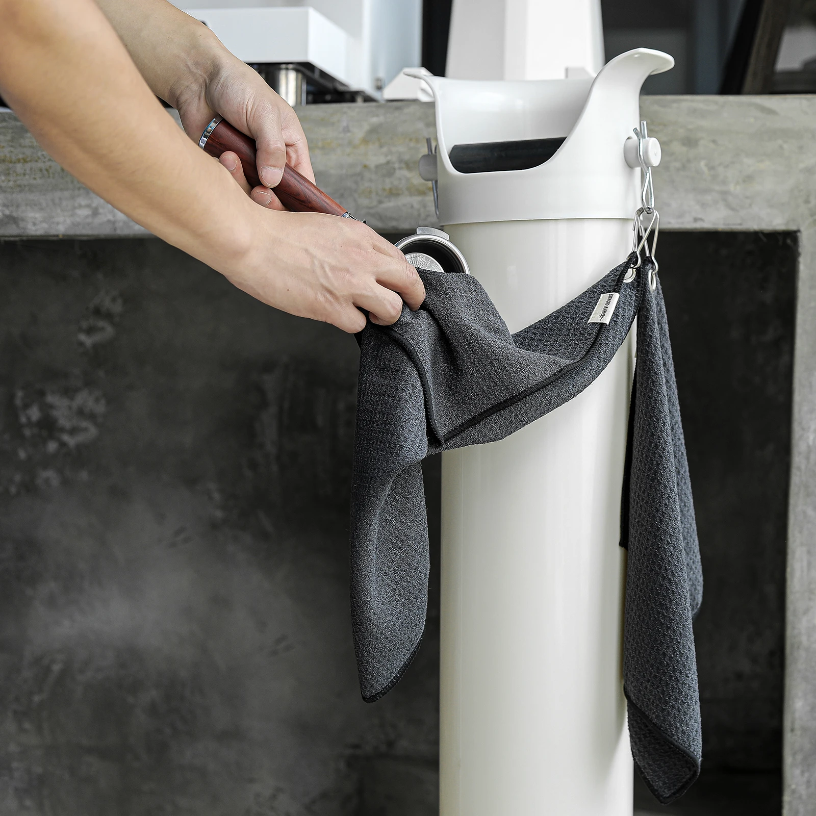 MHW-3BOMBER Barista Towels for 1/4 Pcs Microfiber Barista Cloth Espresso Cleaning Towel for Coffee Bar Coffee Clean Accessories thumbnail 5