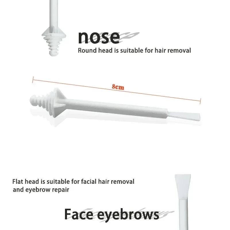 Nose Wax Kit | There are Wax and Applicators | Hair Removal Kit for Men and Women Painless removal of nose hair cleaning thumbnail 2
