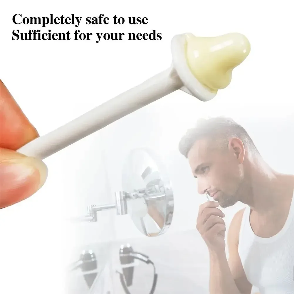 Nose Wax Kit | There are Wax and Applicators | Hair Removal Kit for Men and Women Painless removal of nose hair cleaning thumbnail 4