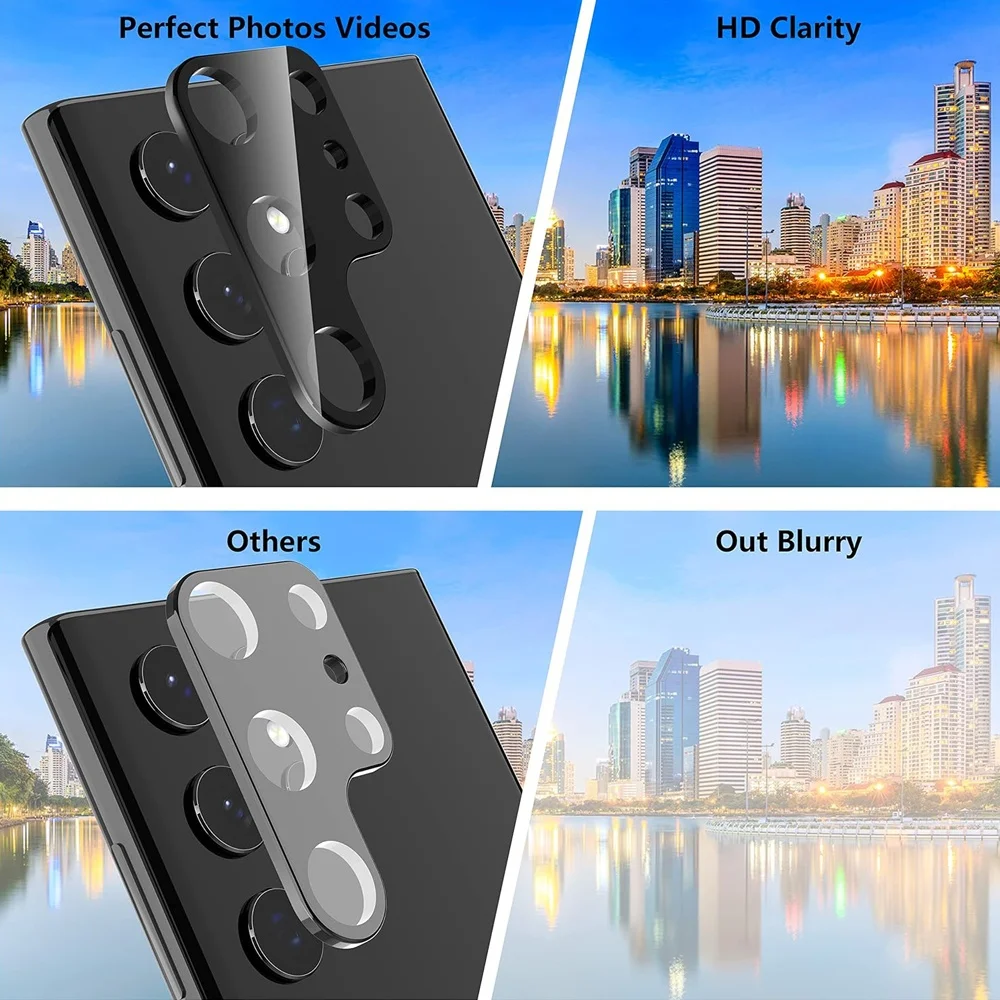 3PCS Camera Protector For Samsung Galaxy S26 S25 S24 S23 Ultra S22 S21 Plus Camera Lens Film Samsung S25 S24 FE Cameras Glass thumbnail 6