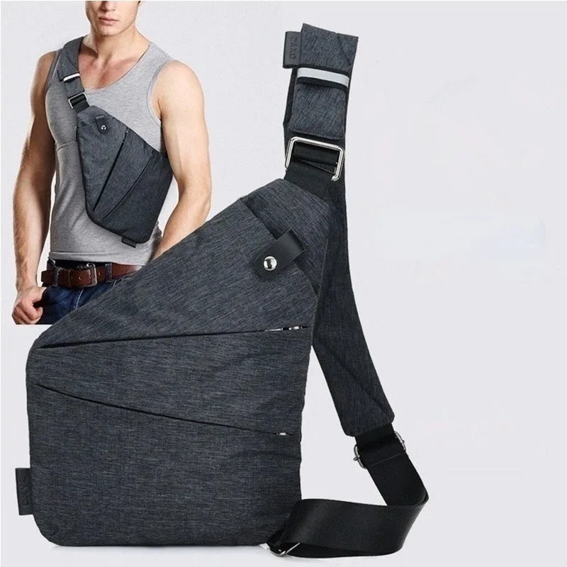 Chest Bags Camouflage Tactical Bag Single Shoulder Bags for Men Waterproof Nylon Crossbody Bags Male Messenger Bag thumbnail 6