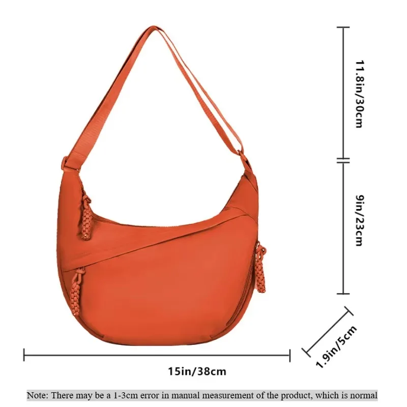 Nylon Shoulder Bag New High Capacity Women's Crossbody Messenger Bag Leisure Versatile purses and handbags Totes Hobos Bag thumbnail 5