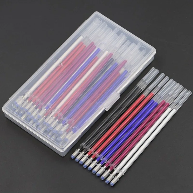 High-temperature Disappearing Pen Refill Fading Pen Special For Clothing DIY Leather Heating Rough Water Erasing Pen thumbnail 2