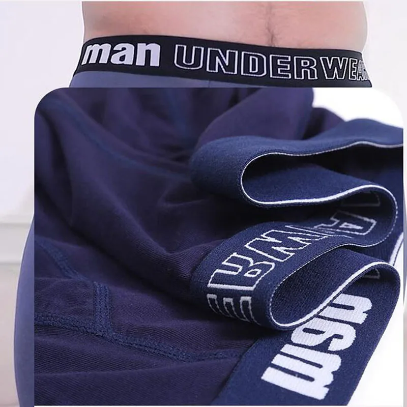 Men's Bamboo Fiber Underwear Cotton Boxers Shorts Man Sexy Long Boxer Panties Large Size Underpants 7XL Cuecas Boxer Masculina thumbnail 3