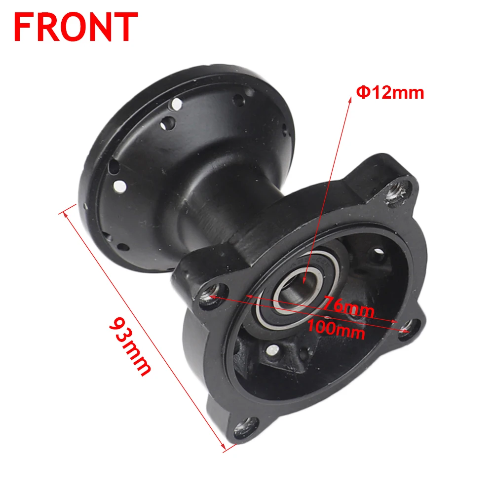 12MM/15MM Wheel Rim Steel Hub Front 10 12 14 17 Inch and Rear Wheel 10 12 14inch Dirt Bike Pit Bike Off Road Motorcross Bike thumbnail 4