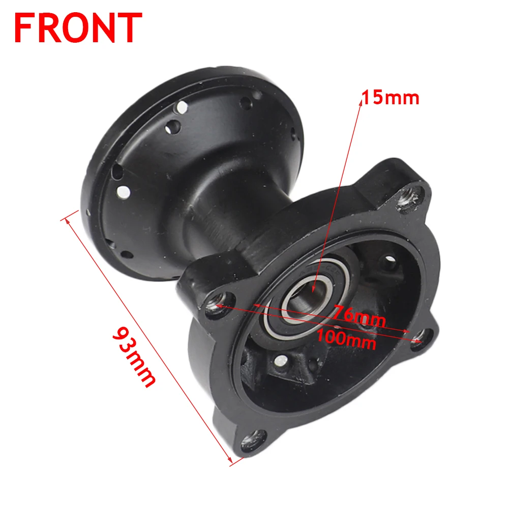 12MM/15MM Wheel Rim Steel Hub Front 10 12 14 17 Inch and Rear Wheel 10 12 14inch Dirt Bike Pit Bike Off Road Motorcross Bike thumbnail 3