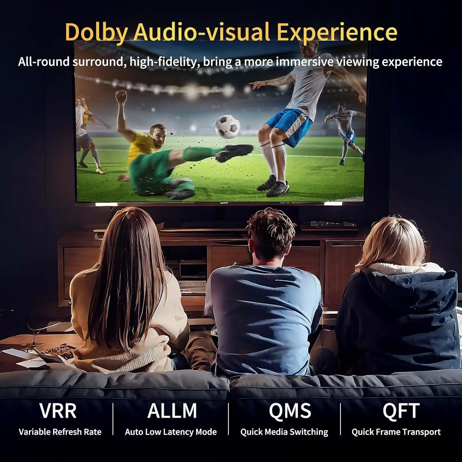 MIZIQIER HDMI 2.1 Cable Falt HDMI Cord 8K60Hz 4K120Hz 144hz 48Gbps EARC HDCP Ultra High Speed HDR for HDTV Laptop Projector PS5 thumbnail 4