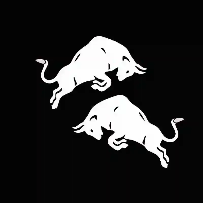 Car Sticker Red Jumping Bull PVC Decals Motorcycle Auto Accessories Sticker Reflective,18cm*11.5cm thumbnail 3
