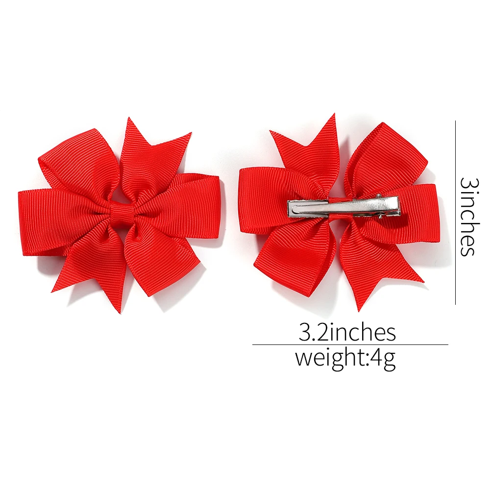 25/30/40/50/60Pcs 3inch Sunflower Hairclips for Children's Hair Accessories Wholesale Kids Baby Hairpin Girls Headclip thumbnail 6