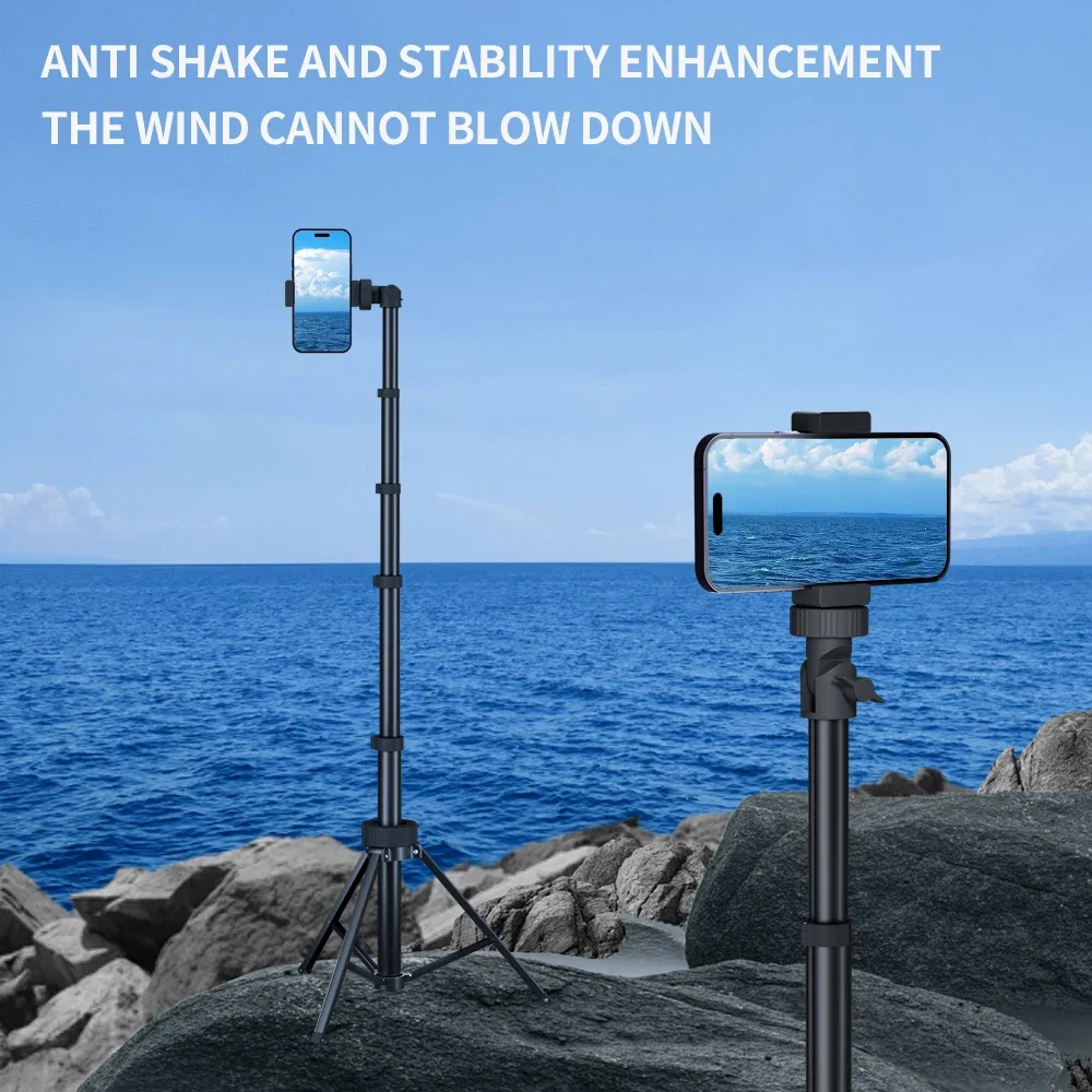 Tripod for Phone Mobilephone Selfie Stick Adjustable Mobile Phone gimbal Floor stand Selfie Extension Rod Claw Mini Accessories thumbnail 4