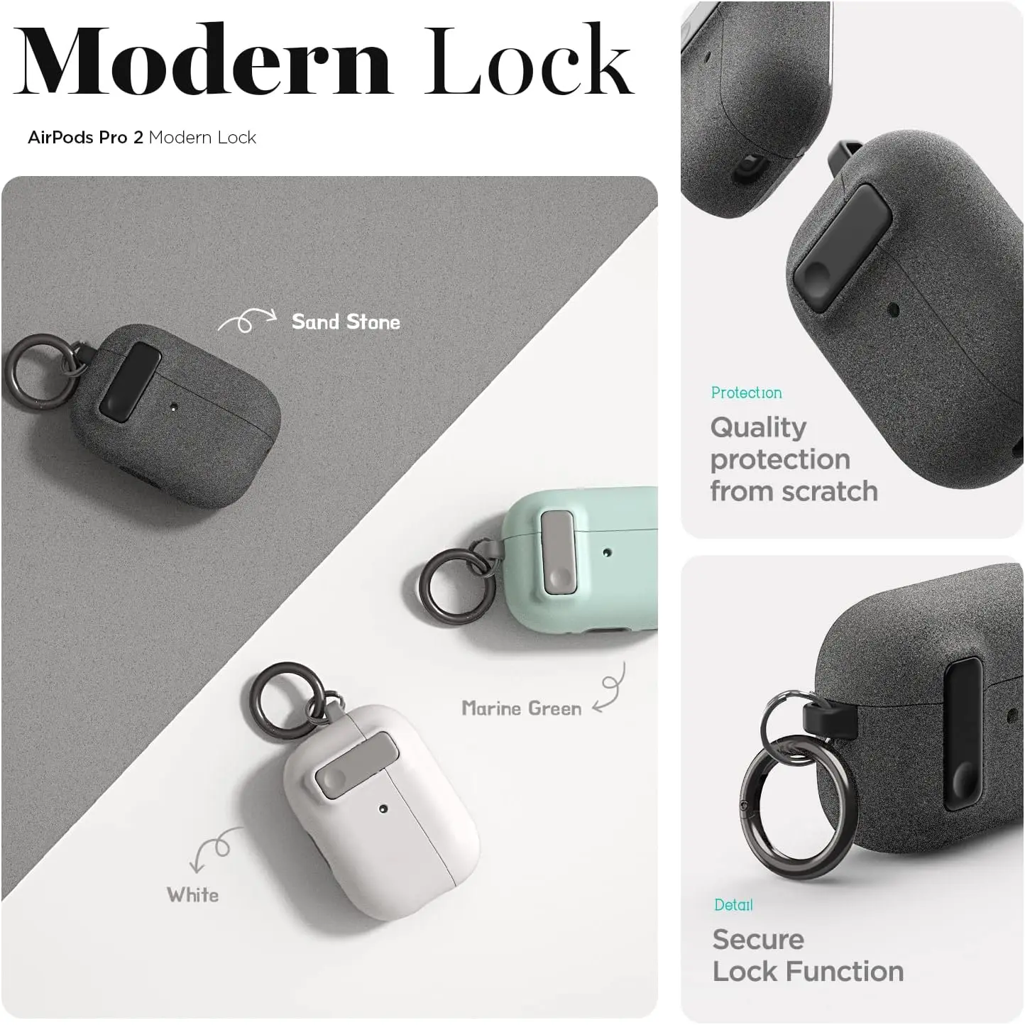 Protective Case for AirPods Pro 2 Cover Luxury Earphone Cover Case for Apple AirPods 4 3 Air Pods Shockproof Sleeve With Hook thumbnail 4