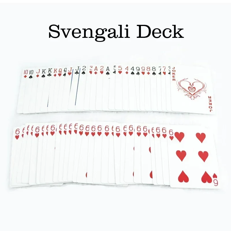 Svengali Deck Magic Gimmick Card Magic Trick for Magician Close Up Street Magic Prop Magia Toys Magie Accessories Gimmicks Funny thumbnail 2