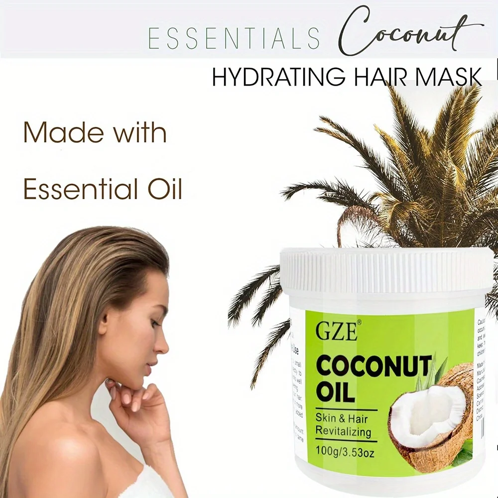 GZE Coconut Oil Cold Pressed Virginl Fractionated For Skin And Hair Care Nail Massage Oil Cocos Nucifera Oil Carrier Oi thumbnail 4